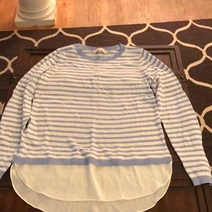 Loft light weight layered sweater